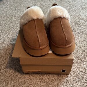 Project Cloud Slingy Chestnut Suede Shoes